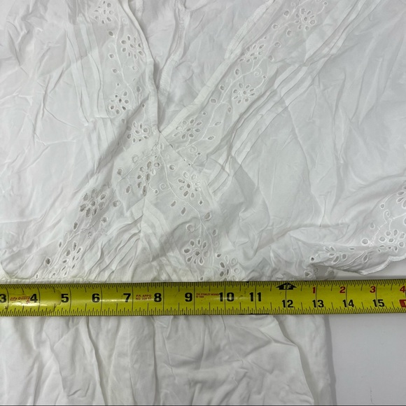 Amuse Society White Romper Small - Picture 7 of 10